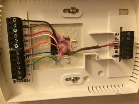 Your furnace thermostat is an essential part of a home furnace system. 8 wire Tempstar 95%, VS, 2 stage heat, 2 stage cool, gas furnace, thermostat - DoItYourself.com ...