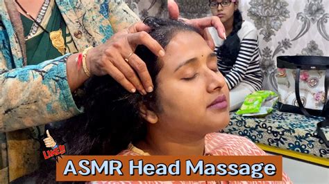 Best Asmr Indian Head Massage Relaxing Sounds For Instant Sleep