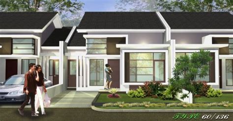 70 contoh desain rumah minimalis type 60 bergaya modern dan elegan via rumahminimalisbagus.com. Desain Rumah Minimalis Type 60 dengan Denah