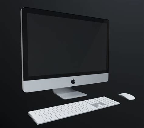 Apple Imac 3d Model Cgtrader