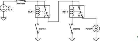 Relay How To Make A Latching Circuit With Ground Electrical
