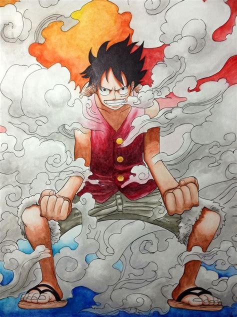 Gear Second Luffy Luffy Luffy Gear 2 Anime Chibi