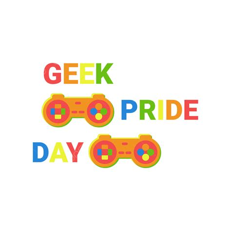 Geek Pride Day Colorfull And Fun Colrfull Geek Pride Day Geek Png