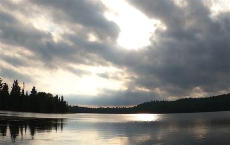 Bower Trout Lake In The Bwca
