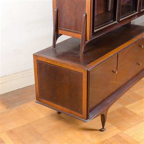 Mid century modern medicine cabinet. Mid Century Modern Credenza and Display Cabinet | EBTH