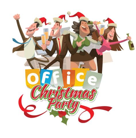 Best Office Christmas Party Illustrations Royalty Free Vector Graphics And Clip Art Istock