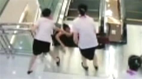 Woman Saves Son Before Dying In Tragic Escalator Accident Latest News