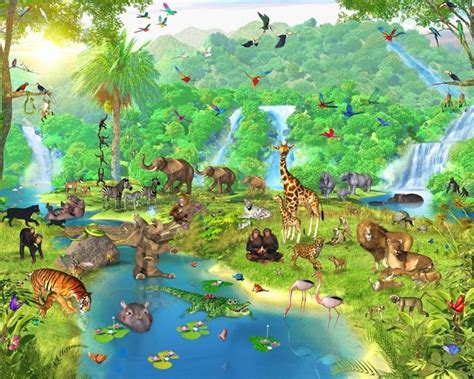 45 Safari Animal Wallpaper Wallpapersafari