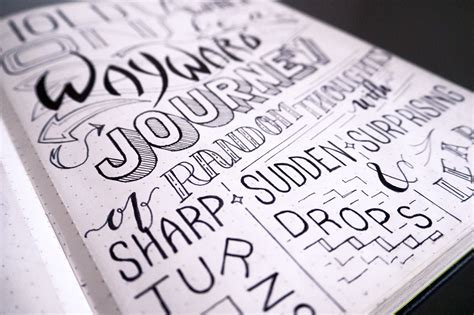 Hand Lettered Sketches Vol 1 On Behance