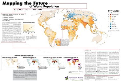Mapping The Future Of World Population To 2025 Mapping Globalization