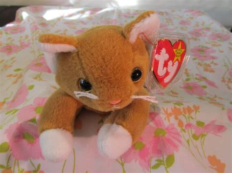 Ty Beanie Baby Nip The Cat 1994 Etsy