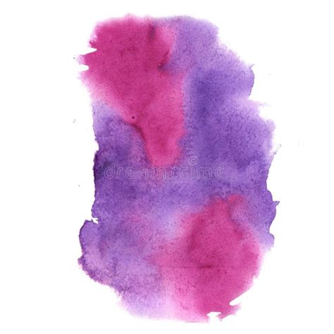 Splash Watercolor Watercolor Purple Pink Abstract Drop Isolated Blot