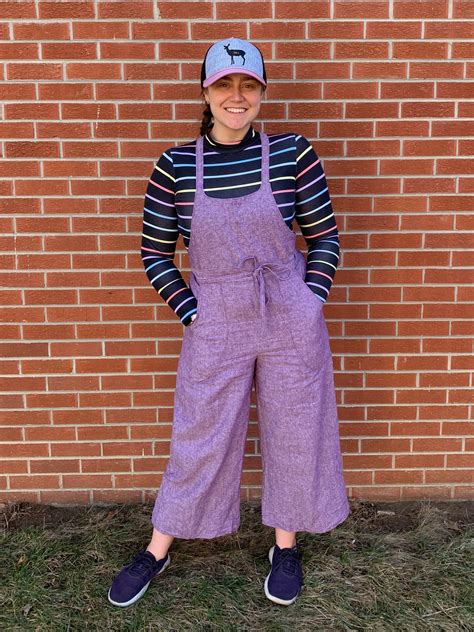 Purple Overalls The Wardrobe Staple I Never Knew I Needed — Kathryn