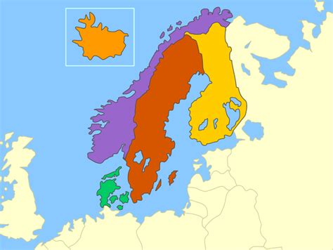 Scandinavia Mute Political Map By Fernikart On DeviantArt