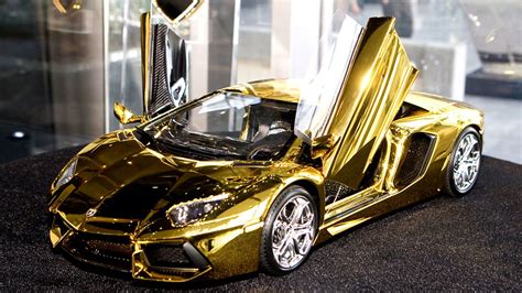 10 Most Expensive Things In The World Gold Lamborghini World