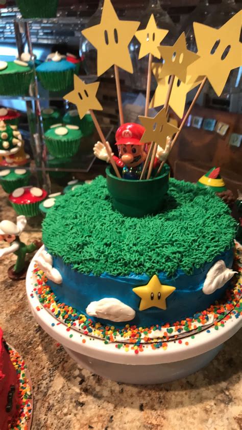 Plus if you google mario cupcakes, you will no doubt find some that you will think well i can definitely do better. Mario cake and cupcakes | Mario cake, Cupcake birthday ...