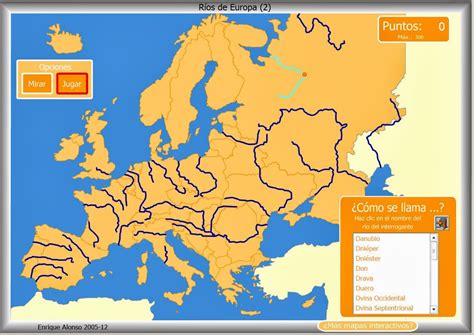 Mapa Interactivo De Europa Rios De Europa Como Se Llama Mapas Images