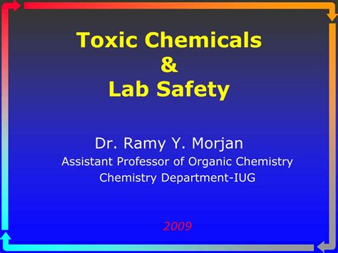 Ppt Toxic Chemicals And Lab Safety Powerpoint Presentation Free