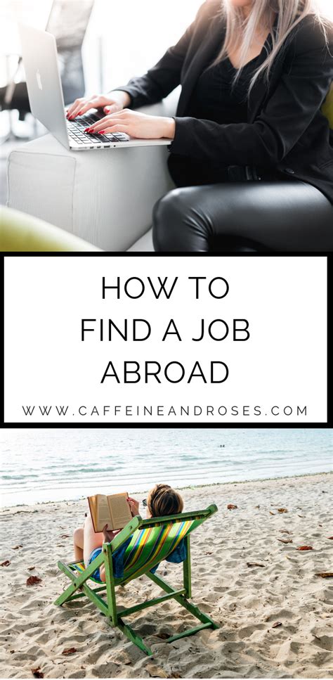 How To Find A Job Abroad Caffeine And Roses Working Abroad Programs Travel Abroad Work