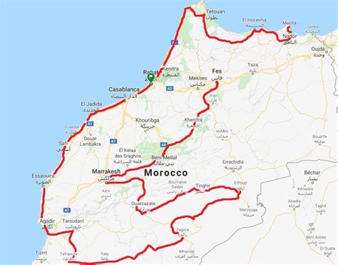 Cycling In Morocco Europe By Bicycle