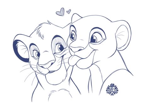 Simba And Nala By Miss Melis On Deviantart