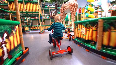 Indoor playground has the option to play indoor games, some big playgrounds can also offer games that are played outside as well. Bike Race Family Fun for Kids at Busfabriken Norrköping ...