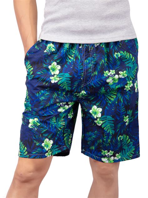 Mens Big Size Swim Trunks Quick Dry Bathing Suits Beach Holiday Party