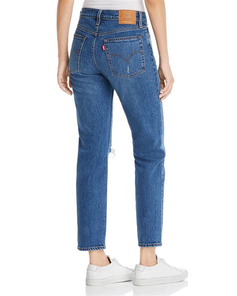 Levi S Denim Wedgie Icon Fit Straight Jeans In Higher Love In Blue Lyst