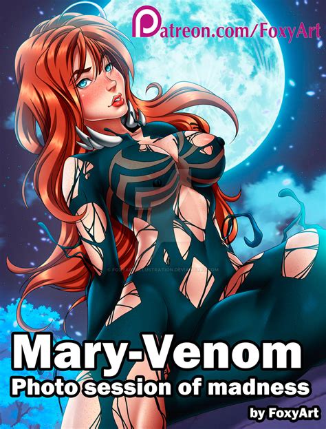 Comic Mary Venom 18 By Foxyart Illustration On Deviantart