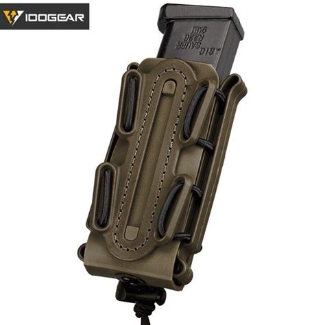 Idogear 9mm Molle Pistol Mag Military Magazine Pouch Holster Fastmag