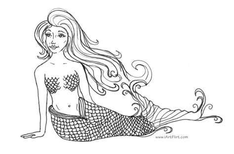 Beeindruckend mako einfach meerjungfrau malvorlagen potentialplayers. Free Printable Mermaid Coloring Pages For Kids