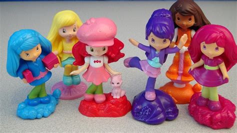Strawberry Shortcake 2011 Mcdonalds Happy Meal Toy Collection Video