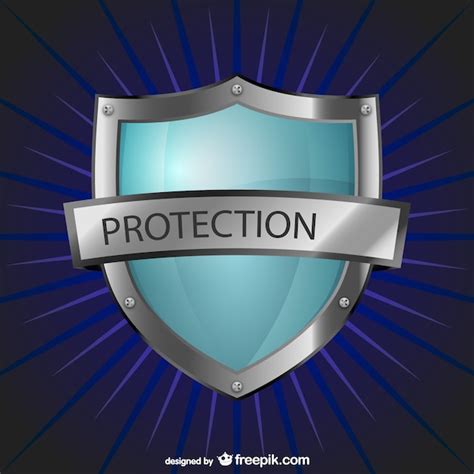 Free Vector Protection Logo With Shield