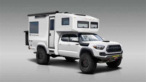Carbon Reinforced Truckhouse Tacoma 4x4 Camper Can Take You Anywhere