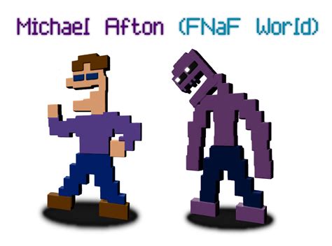 Michael Afton Fnaf World Rfivenightsatfreddys