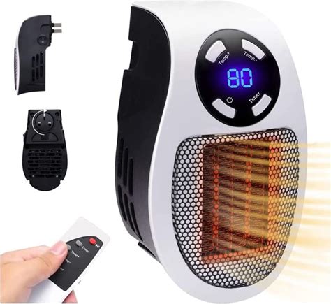 500w Portable Heater Mini Electric Fan Heater Mini Plug In Heaters For