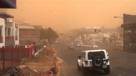 Sand Storm Bloemfontein 16 Oct 2014 Youtube