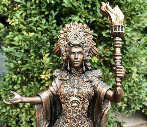 12 Sculpture Of Hecate Or Hekate The Ancient Greek Goddess