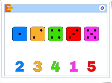 Es son también juegos de apuestas. Recursos Educativos de Educación Infantil: "Cuenta con los dados" (Juego de números hasta el 6 ...