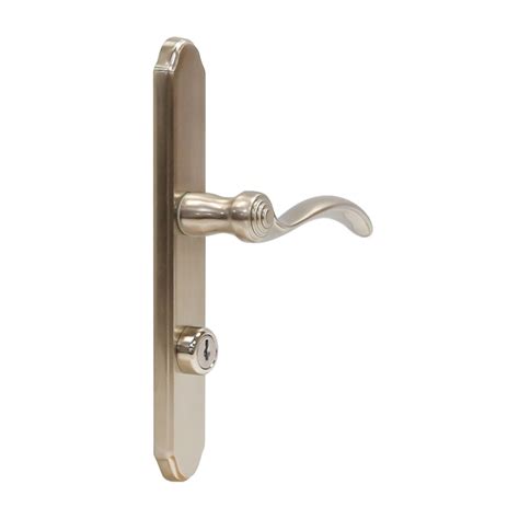 Larson Silver Lockable Storm Door Replacement Handleset In The Screen