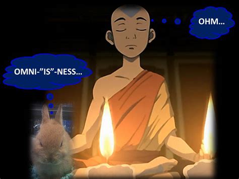 Wordbender Meditates With Avatar Aang Avatar The Last Airbender