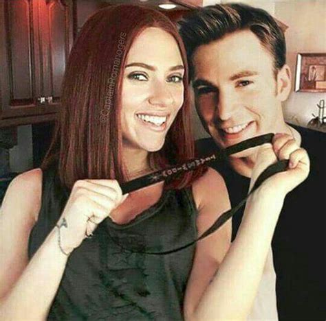 chris evans and scarlett johansson