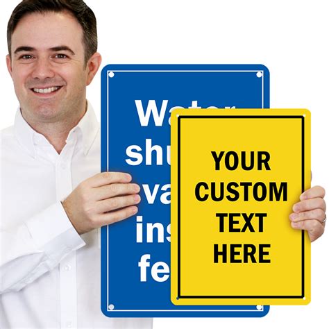 Custom Sign Template