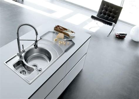 Teka Moderno Fregador Y Grifo Cuello Alto Kitchen Sink Design Sink