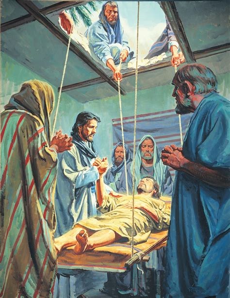 Jesus Heals The Paralyzed Man