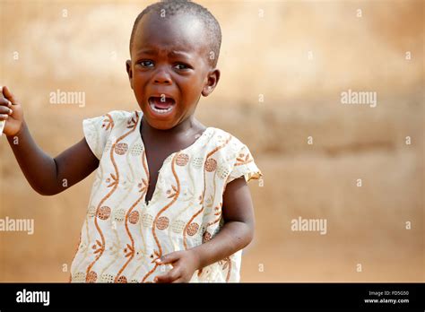 Crying African Child