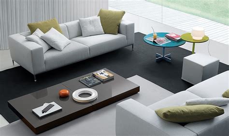 The wrought studio™ sabornton modern wooden coffee table with storage measures 40 x 21.63 x 17.75 to provide organization to your living space without taking up too much room. Trendy Coffee Table Ideas For The Modern Minimalist