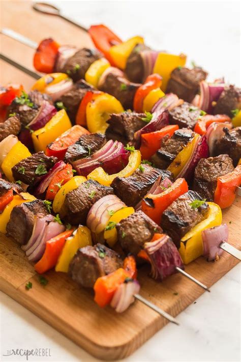 These Steak Kabobs Are Made With An Easy Kabob Marinade And Loaded With