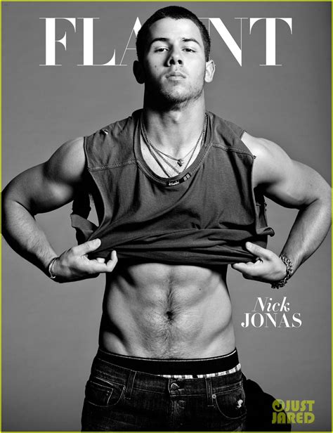 Photos Shirtless Nick Jonas For Flaunt Magazine Entertainment News