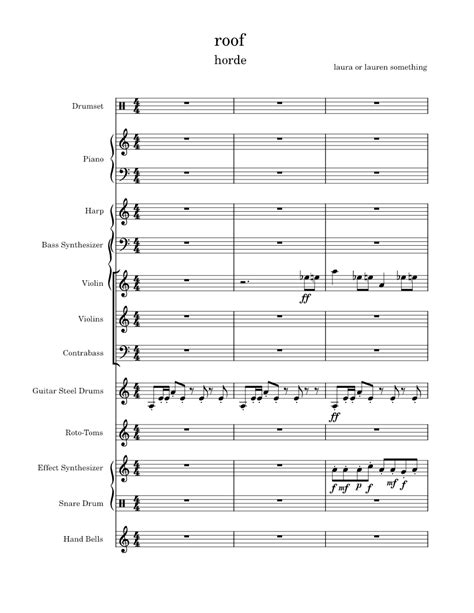 Graze The Roof In Game Plants Vs Zombies Sheet Music For Piano